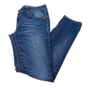 Miss Me Blue Skinny Jeans | Cotton Blend, Size 10, Regular